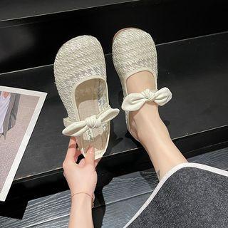 Bow Mary Jane Mules
