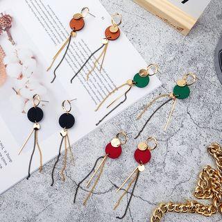 Disc Strapped Earring