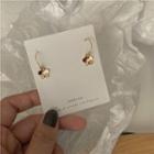 Floral Earring 1 Pair - Gold - One Size
