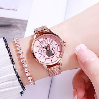 Cat Alloy Bracelet Watch