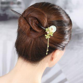 Retro Gemstone Pearl Hair Stick
