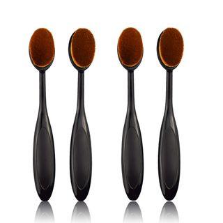 Long Hand Foundation Brush As Shown In Figure - One Size