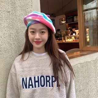Tie-dye Woolen Beret