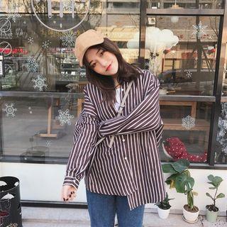 Oversized Striped Shirt
