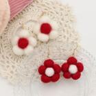 Drop Furry Earring