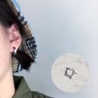 Studded Mini Hoop Earring