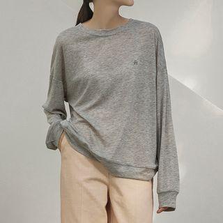 Logo-embroidered M Lange T-shirt