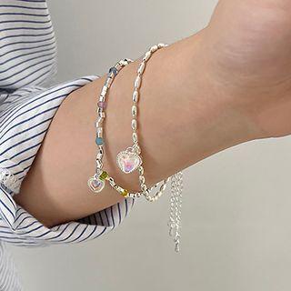 Faux Cat Eye Stone Resin Bracelet (various Designs)