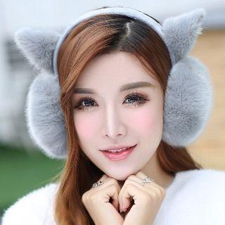 Ear-accent Furry Earmuffs
