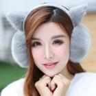 Ear-accent Furry Earmuffs