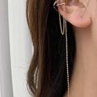 Chained Ear Cuff 1pc - Gold - One Size