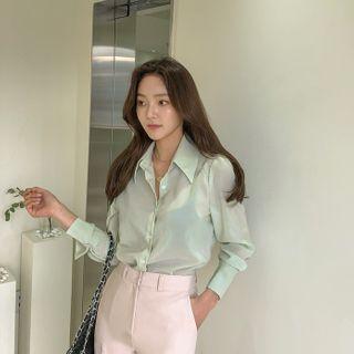 Opaque Pastel Color Shirt