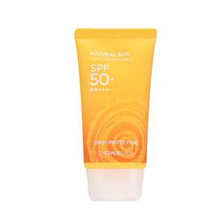 The Face Shop - Natural Sun Eco Super Defense Sun Cream Spf50+ Pa+++ 50g