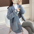 Letter Tag Cardigan