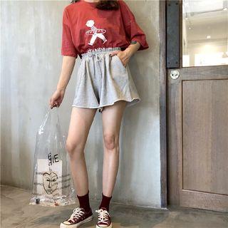 Loose-fit High-waist Shorts