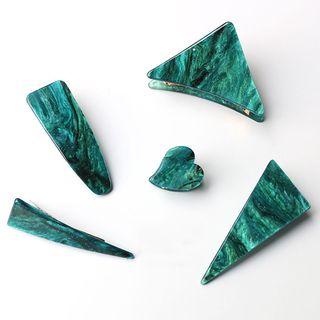 Triangle / Heart Hair Clip (various Designs)