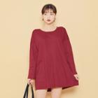 Round-neck T-shirt Minidress