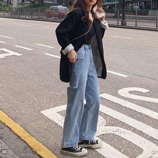 Ripped Denim Pants