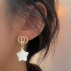 Star Earring White - 1440a#