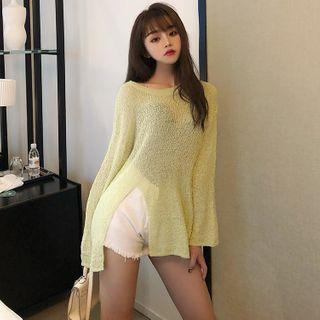 Loose-fit Light Cape Top