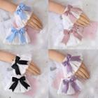 Bow Lace Wrist Cuffs
