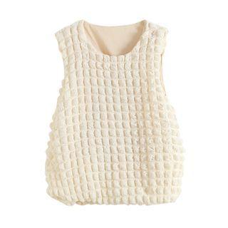 Textured Sweater Vest