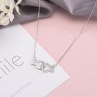 925 Sterling Silver Pisces Necklace Ns292 - One Size