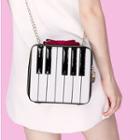 Piano Keys Chain Strap Crossbody Bag
