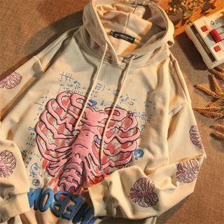 Bone-print Hoodie