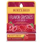 Burts Bees - Red Raspberry Flavor Crystals Lip Balm, 0.15oz 1pc