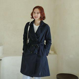 Knee-length Trench Coat