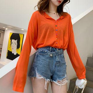 Loose-fit Summer-knit Shawl