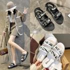 Zebra Print Sandals / Slide Sandals