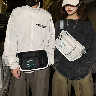 Lightweight Iridescent Dots Sling Bag