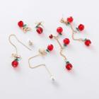 Cherry Drop Earring / Threader Earring