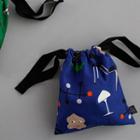 Oohlala-printed Drawstring Pouch