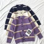 Curve Stripe Cardigan