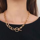 Chain Necklace Necklace - Gold - One Size