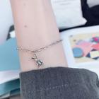 Rabbit Bracelet Silver - One Size