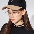 Semi-rimless Aviator Glasses