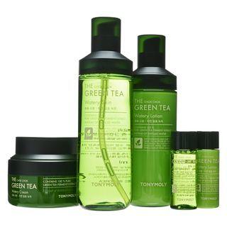 Tonymoly - The Chok Chok Green Tea Watery Skin Care Set 5 Pcs