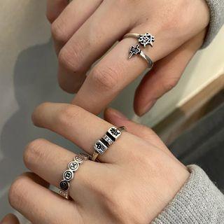 Mahjong / Coin Alloy Ring (various Designs)