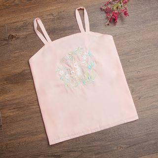 Traditional Chinese Spaghetti Strap Top