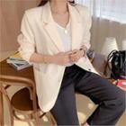 Single-breasted Blazer & Sash