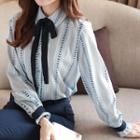 Patterned Blouse In 2 Designs