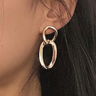 Chained Ear Stud / Clip-on Earring