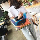 Set: Holographic Tote + Zip Pouch