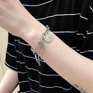 Alloy Coin Bracelet