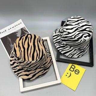 Zebra Print Bucket Hat