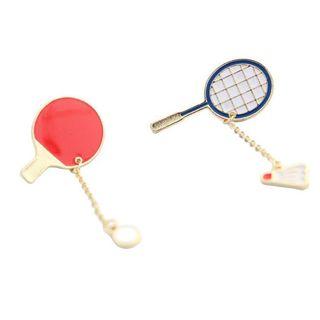 Table Tennis Brooch / Tennis Brooch